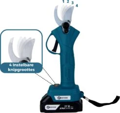 NovarGarden® Elektrische Snoeischaar NG1 - 2x Accu - Elektrisch - Takkenschaar - Op Batterij - 28mm 17 NovarGarden® Elektrische Snoeischaar NG1 - 2x Accu - Elektrisch - Takkenschaar - Op Batterij - 28mm -Gardena Winkel 1200x1136