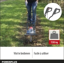 Powerplus POWEG7010 Tuinfrees - 1050W - Werkbreedte 320mm - Werkdiepte Max. 220mm - Incl. 4 Messen 13 Powerplus POWEG7010 Tuinfrees - 1050W - Werkbreedte 320mm - Werkdiepte Max. 220mm - Incl. 4 Messen -Gardena Winkel 1200x1180 2