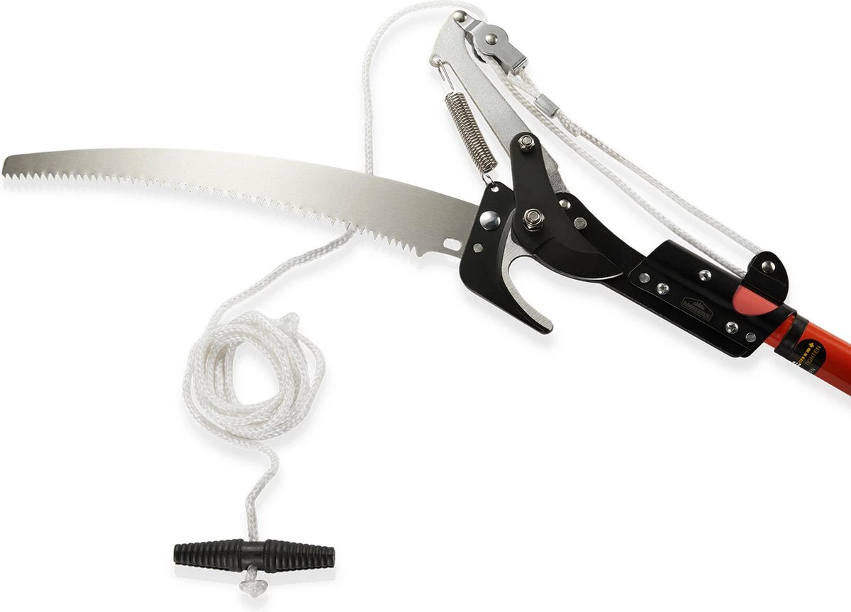 Gardebruk Takkenzaag Telescopisch - 2in1 Zaag & Snoeischaar - Oranje 11 Gardebruk Takkenzaag Telescopisch - 2in1 Zaag & Snoeischaar - Oranje - Afbeelding 9