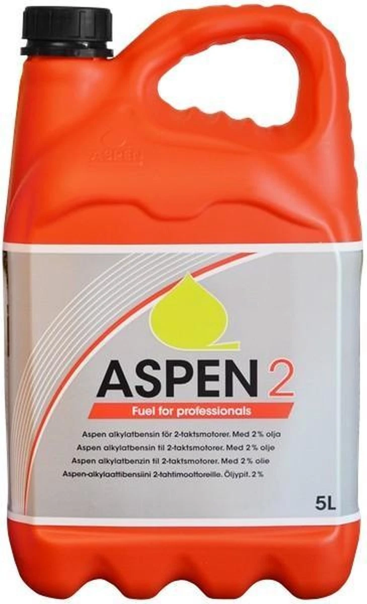 Aspen 2 FRT 5 Liter Schone Alkylaatbenzine Voor Tweetaktmotoren 7 Aspen 2 FRT 5 Liter Schone Alkylaatbenzine Voor Tweetaktmotoren - Afbeelding 5