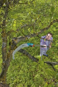 GARDENA Combisysteem Snoeizaag 300PP Curved Takkenzaag - Meslengte 315 Mm - Exclusief Verlengstok -Gardena Winkel 799x1200 45