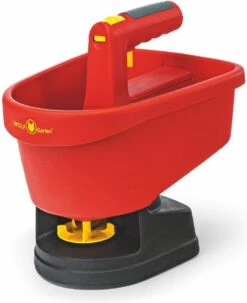 WOLF-Garten Universele Handstrooier WE-B - Strooibreedte Instelbaar 0.5 M-2.5m - Batterij Aandrijving - Inhoud 3 Liter -Gardena Winkel 979x1200